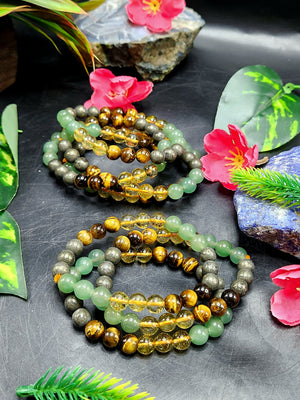 Wealth Maker Gemstone Bracelet - Attract Prosperity with Nature's Finest - ONE PIECE ONLY