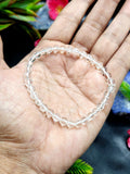 Clear Quartz Bead Bracelet - Embrace Clarity and Serenity