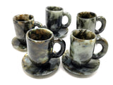 Beautiful Labradorite Tea Cup & Saucer - ONLY 1 Cup and 1 Saucer